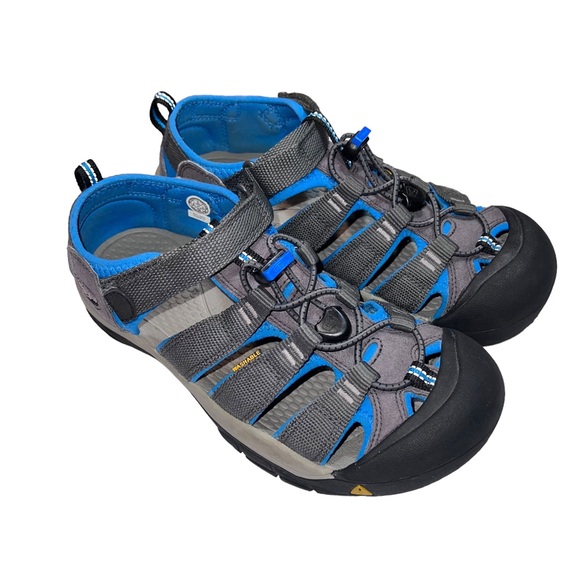 Keen Newport H2 Blue and Gray Sandals - Picture 4 of 16